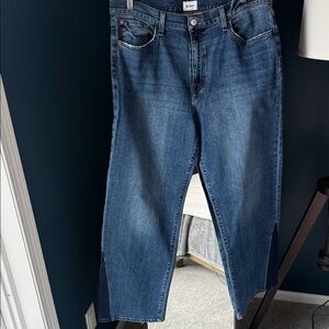 Hudson Jeans Rosalie wide-legged with contrast  Denim